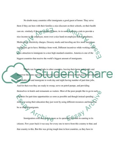 Illegal Immigrations in Different Countries