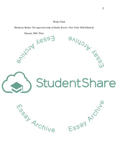 Compare Yvette with Virgil.(The Apprenticeship of Duddy Kravitz)