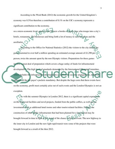 The London 2012 Olympic Games