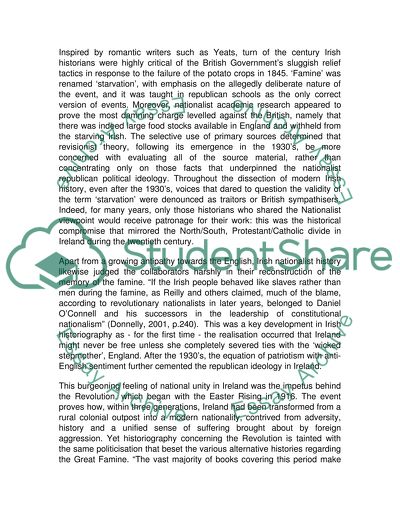 Irish Historiography