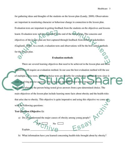 Obesity Among the Youth