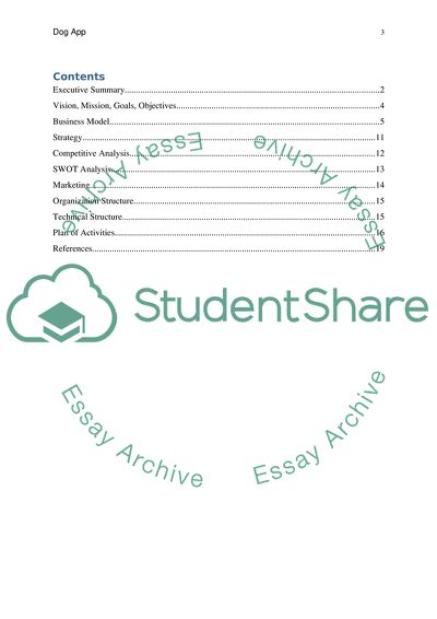 The Strategy of an App for Pet Owners