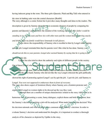 A Perfect Demonstration of a Customer Conditioned Society