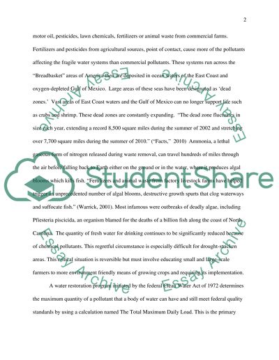 The Effect Pollution Has On the Planet