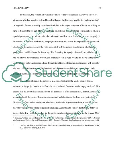 The Project and the Risks that Might Affect Them