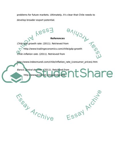 Economic Growth and Inflation in Chile
