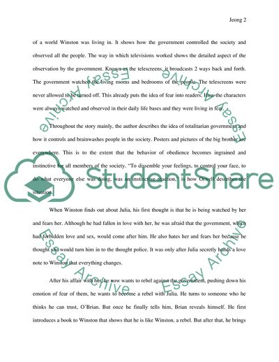 1984 by George Orwell