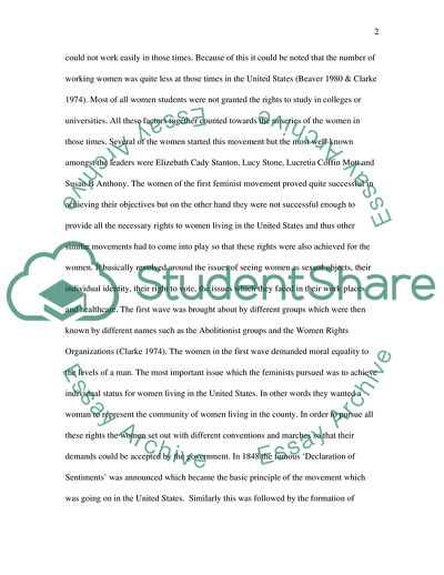 Women Rights in the USA