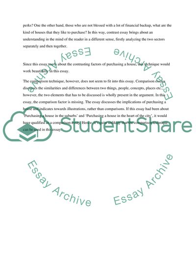 Contrast, Comparison, and Definition of Writing Style