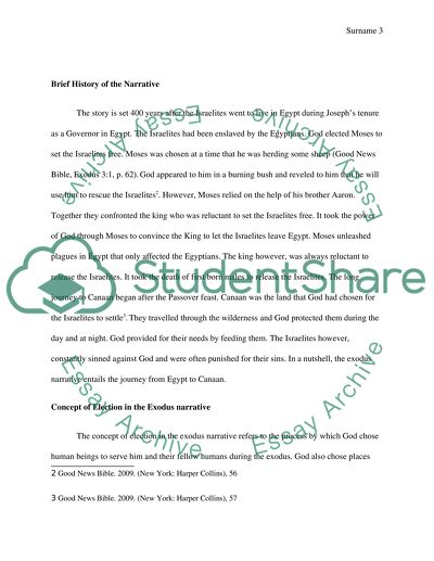 The Concept of Election throughout Scripture