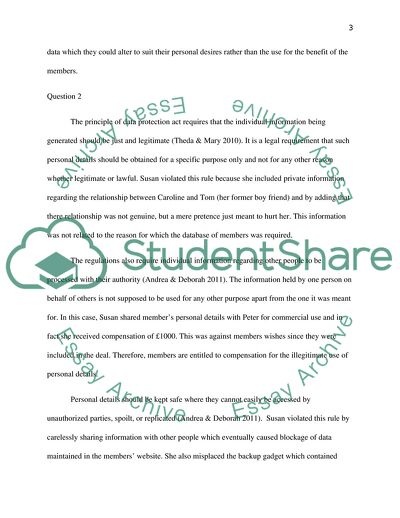 Social and Legal Aspects of Computing