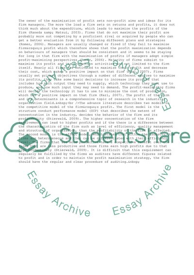 Adopting a Simple Profit-Maximizing Perspective Can Have Positive Impacts for a Firm