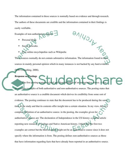 Discussion board - research design class