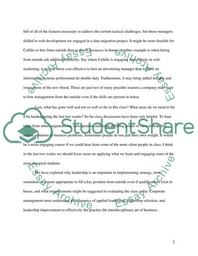 Week 4 Discussion Questions