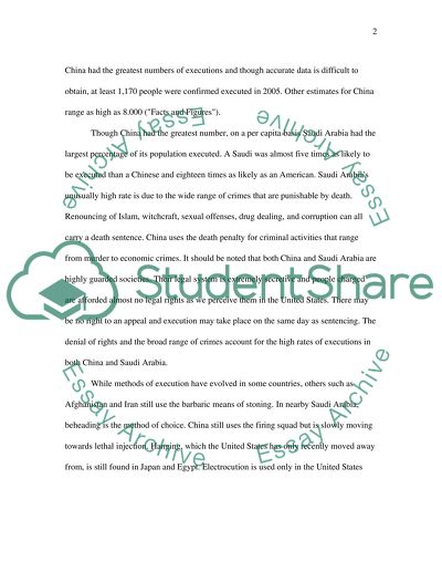 Global Demographics and the Death Penalty