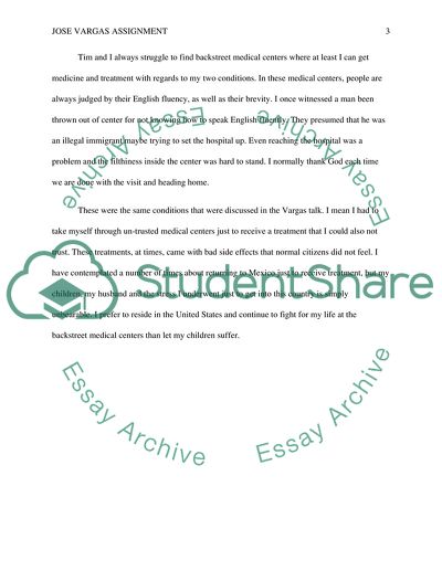 Jose Vargas Assignment