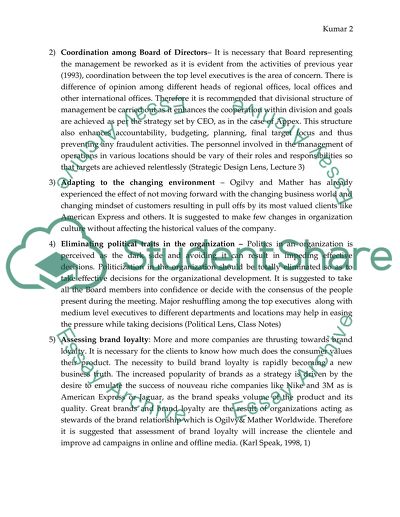 Ogilvy and Mather Worldwide