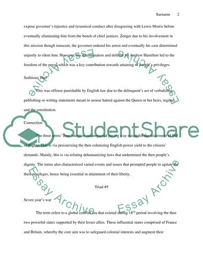 Declaration of Rights 1689, Sugar Act of 1764, and Declaration of Independence