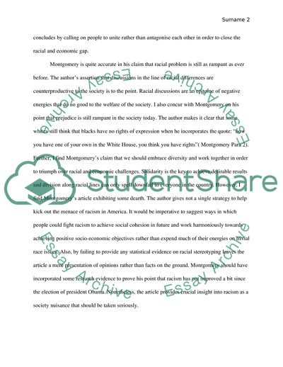 The Problem of Racism in the United States