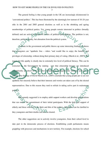 How to Get More Young People in the UK Involved in Politics