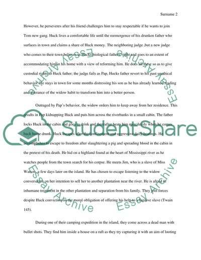 The Adventure of Huckleberry Finn