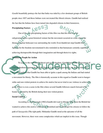 Gandhi 1982 full movie image