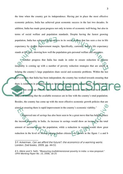 Recent Progress Made in Income Inequality Reduction in India