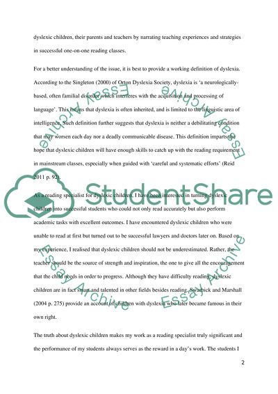 Finding Hope in Dyslexics