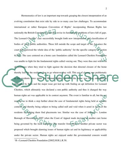 Human Rights Act 1998 6(3)(b)