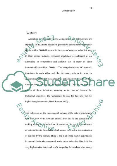 Preparing for Competition in a Network Utility