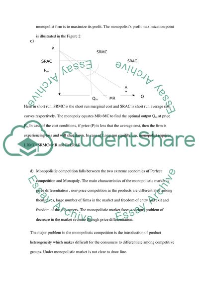 Perfect Competitive Market