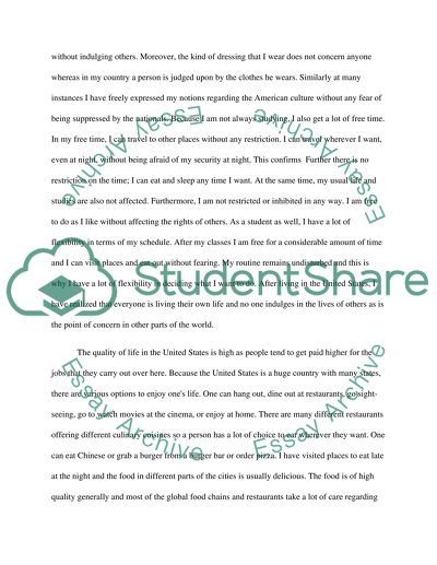 Life in the United States