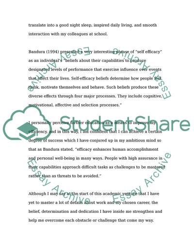 Why I decided to further my education