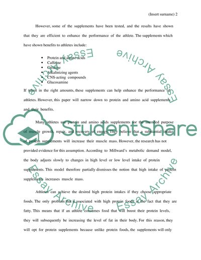 performance enhancing drugs in professional sports essay