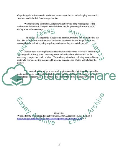 The Manual for Engineers and Technicians