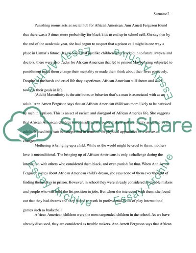 Bad boys by arnette ferguson essay image