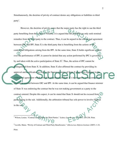 The Case of State X Company