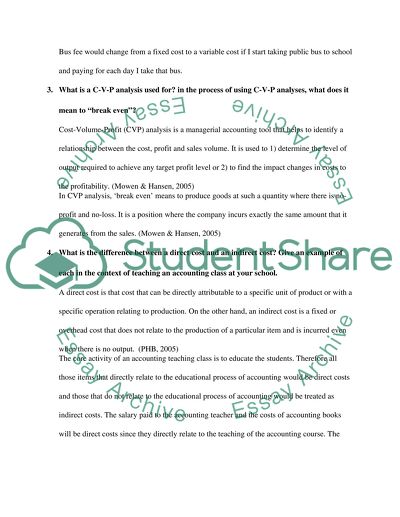 Do Variables Costs and Fixed Costs Differ