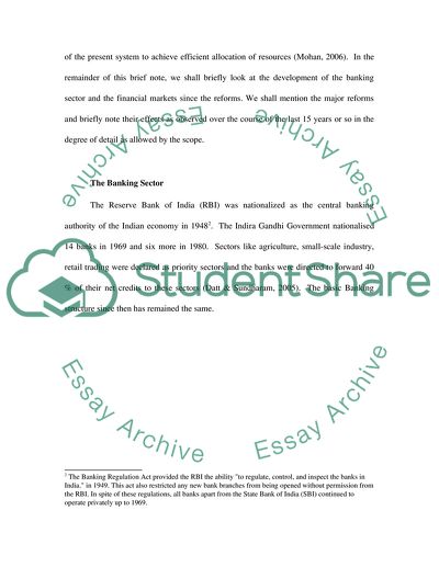 Financial development in the country of choice