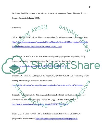 Aerodynamic Capabilities, and Importance of Environmental Factors Affecting Aircraft