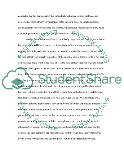 Attraction and mating