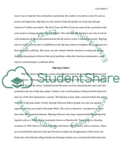 Dance Music: Hip-Hop