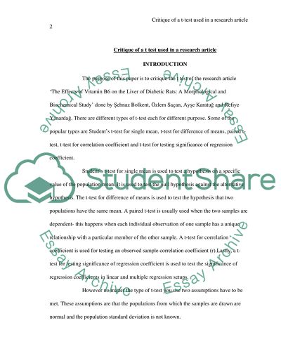 Assessing non-parametric or t tests