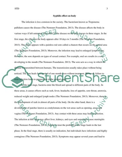 STDs in todays society