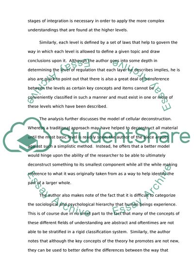 Summary of the article