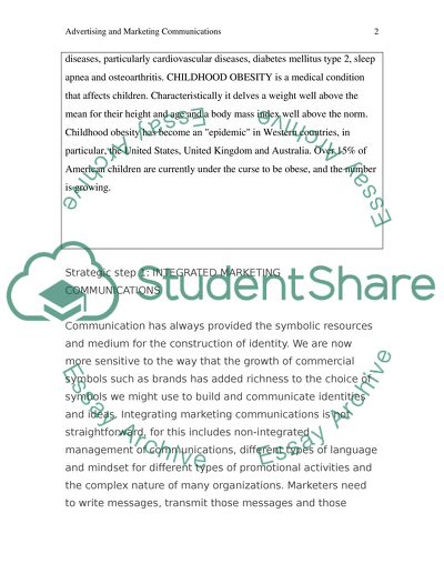 Advertising and marketing communications