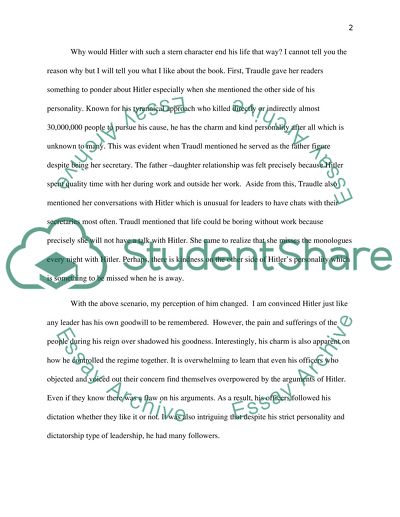 Term paper on one of the following