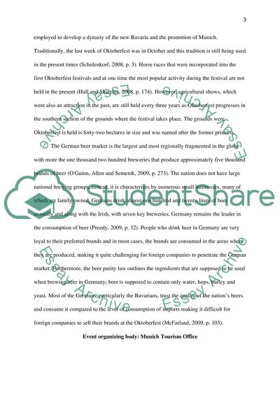 The Historical Aspects of the Special Festivals