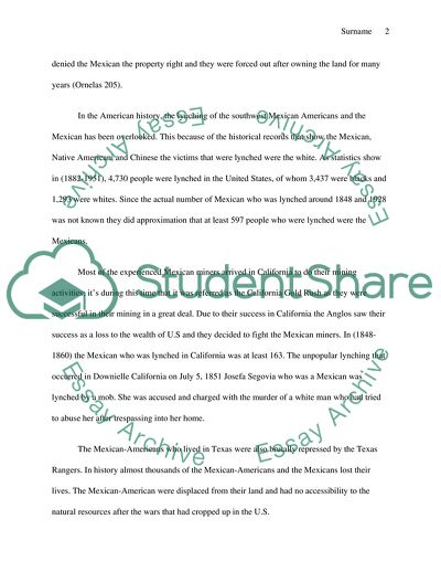 The Anti-Mexican Sentiment in the United States