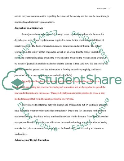 Is Journalism in Declineor Being Reinvented in a Better Form in the Digital Age